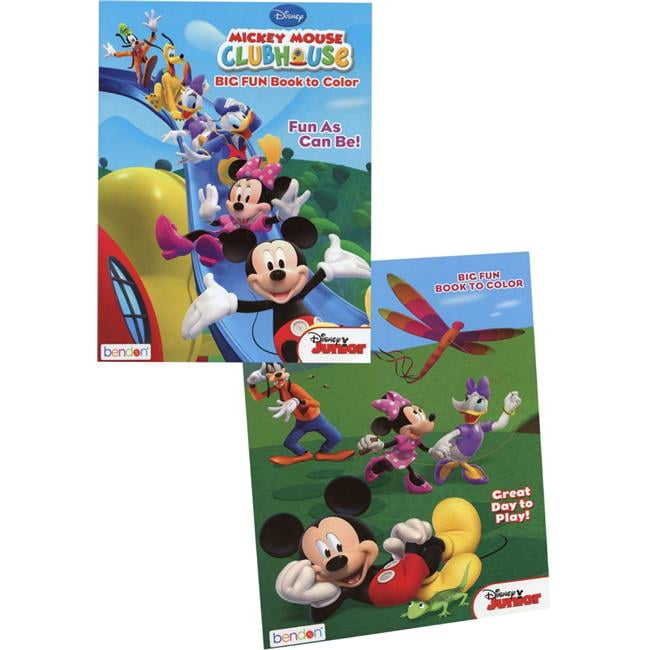 DDI 2327749 Mickey Mouse Clubhouse Coloring Book Case of 36 - Walmart.com