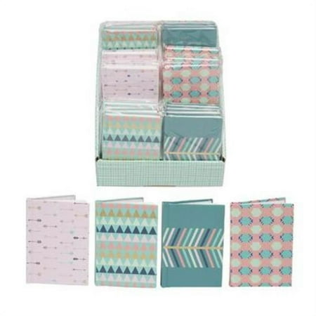 DDI 2328606 Mini Geometric Notebook, Assorted Color - Case of 288