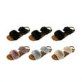 thumbnail image 1 of DDI 2329528 Ladies Sling back Sandal With Fur Case of 36, 1 of 1