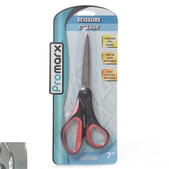 DDI 2329668 Promarx 7'' All Purpose Pointed Scissors - Single Pack Case of 48