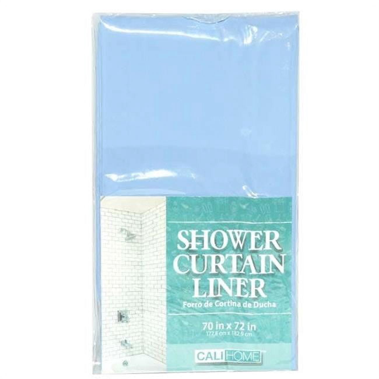 DDI 2329899 Blue Shower Liner 70'' x 72'' Case of 50 - Walmart.com