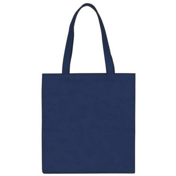DDI 2330779 Non-Woven Recycled Shopping Tote - Navy Case of 240