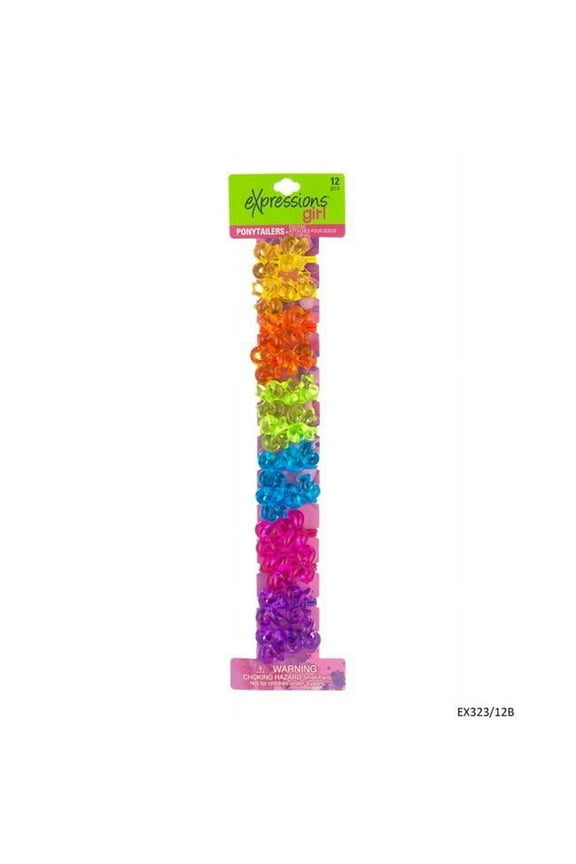 DDI 2334347 Bow Twin Bead Ponytail - 12 Piece Case of 48