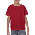thumbnail image 1 of DDI 2337658 Heavy Cotton Youth T-shirt - Cardinal Red - Medium Case of 12, 1 of 1