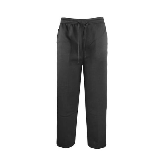DDI 2337810 Men Fleece Sweatpants, Black - Extra Large - Case of 24