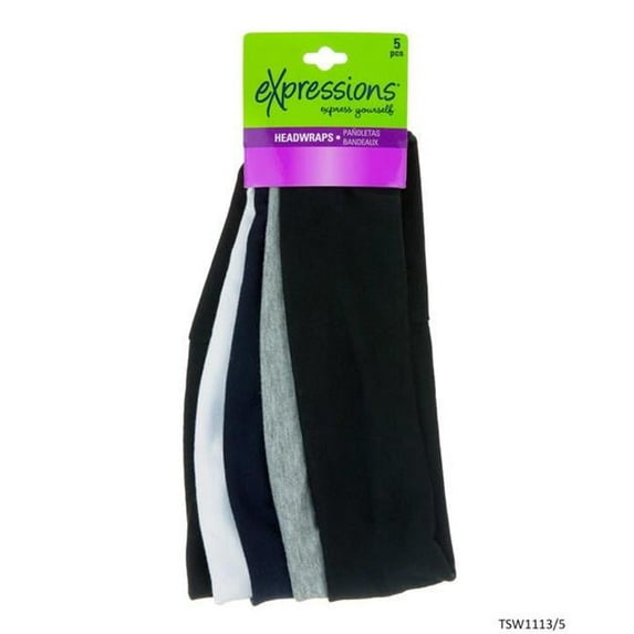 DDI 2339700 5 Piece Headwraps - Assorted Colors Case of 48