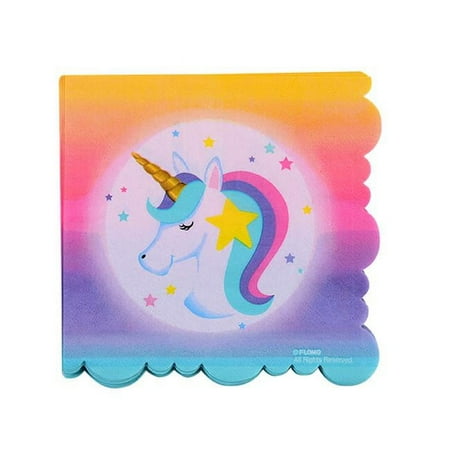 DDI 2340341 13" Rainbow Unicorn Napkins - 12 Pack Case of 36