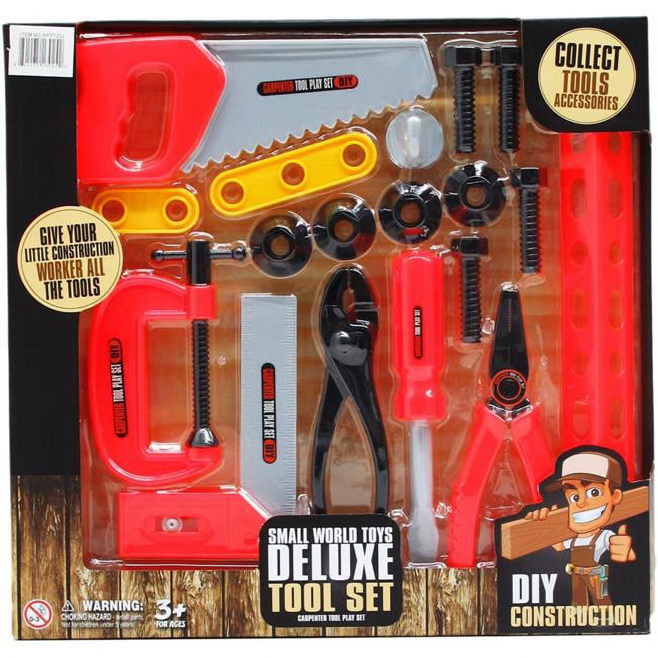 DDI 2340964 Deluxe Tool Play Set - 18 Piece - Case of 12 - Walmart.com