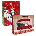 thumbnail image 1 of DDI 2341984 24 x 18 in. Giant Christmas Gift Bag, Assorted Color - Case of 36, 1 of 1