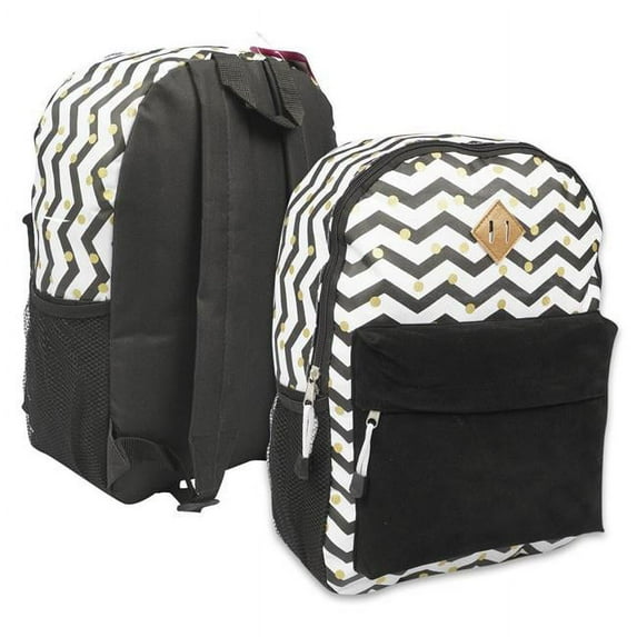 DDI 2346372 16" Chevron Backpack Case of 6