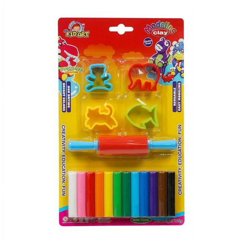 KIDART Brand Bright Colors Modeling Clay