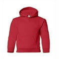 thumbnail image 1 of DDI 2347853 Cotton Plus - Youth Hooded Pullover - Red - XS Case of 12, 1 of 1
