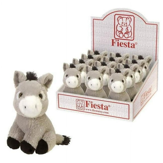 DDI 2348169 6'' Sitting Donkey Plush in PDQ Case of 36