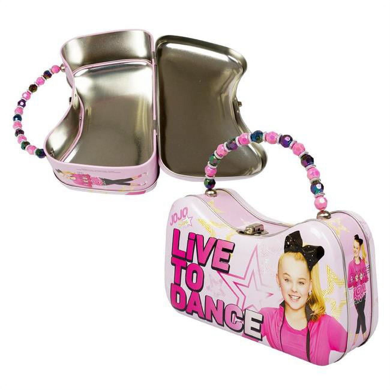 DDI 2349639 Jojo Siwa Tin Purse with Beaded Handle Case of 12