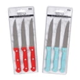 thumbnail image 1 of DDI 2349869 Steak Knife Set - Turquoise & Red - Case of 24 - 3 Piece, 1 of 1
