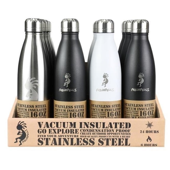 DDI 2350629 Vacuum Insulated Water Bottle - Assorted Case of 16