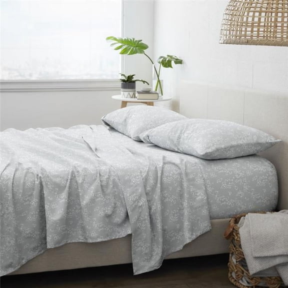DDI 2355252 Home Collection Premium Ultra Soft Trellis Vine Pattern Bed Sheets Set - 4 Piece Case of 12