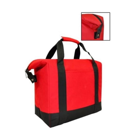 DDI 2364112 Convertible Cooler Totes, Red - Case of 24