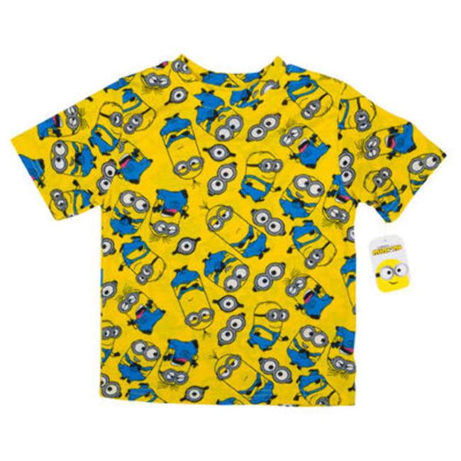 Lot De 2 T-shirts Minions Despicable Me - Homme Small Gris, Neufs Avec étiquettes