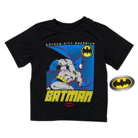 DDI 2367603 Gotham City Guardian Kids Batman T-Shirt, Black - Assorted Size - Case of 72