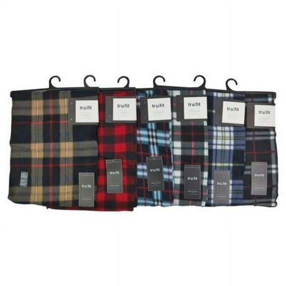 DDI 2367776 12.5 x 54 in. Polar Fleece Scarves, Assorted Plaids - Case of 72