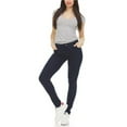 thumbnail image 1 of DDI 2369008 Junior Girls Super Stretch Skinny Leg Pants, Navy - Size 3-4 - Pack of 24, 1 of 1
