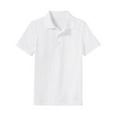 thumbnail image 1 of DDI 2369058 Boys Uniform Polos Short Sleeve T-Shirt, White - Medium - Case of 36, 1 of 1
