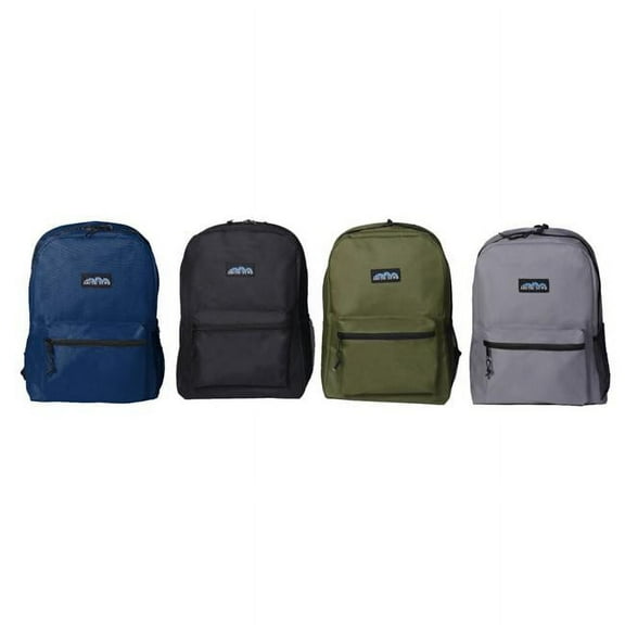 DDI 2371476 17 in. Classic Backpacks, 4 Assorted Color - Case of 24