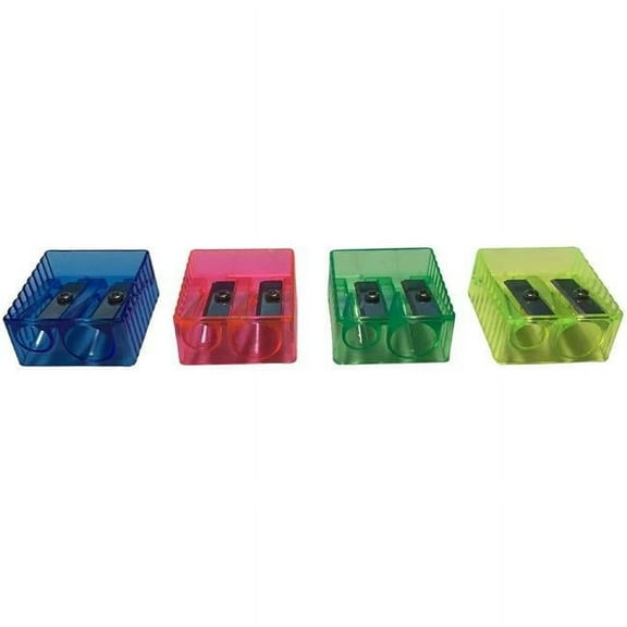 DDI 2371502 Dual Holes Pencil Sharpeners, Blue - Case of 1440