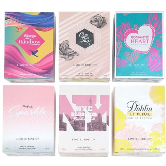 DDI 2375204 3.4 oz Women 6 Scents Fragrances - Pack of 24