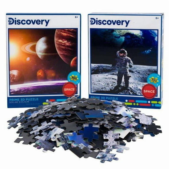 DDI 2375582 Space Discovery Puzzle, Assorted Color - 300 Piece - Pack of 12