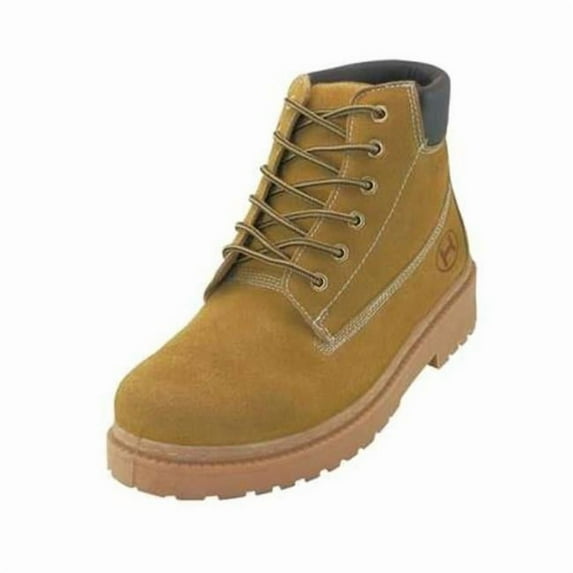 DDI 2380030 Mens 6 in. Suede Work Boots, Beige, Size 7 - 12 - Case of 12