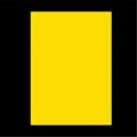 Bazic 20" X 30" Yellow Foam Board Case Pack 25