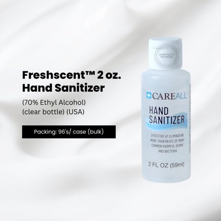 DDI 422554 Freshscent Hand Sanitizer 2 oz Case of 96