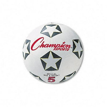 DDI 508581 Soccer Ball Rubber/Nylon No. 4 Size White/Black Case of 4