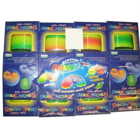 DDI 558395 Rainbow slinky type Spring Toy Case of 144