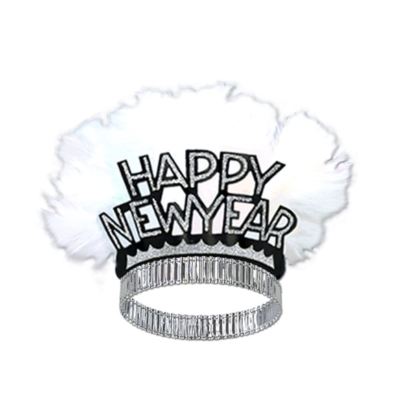 DDI 572031 Hny Bird of Paradise Tiara - Black & Silver Case of 50