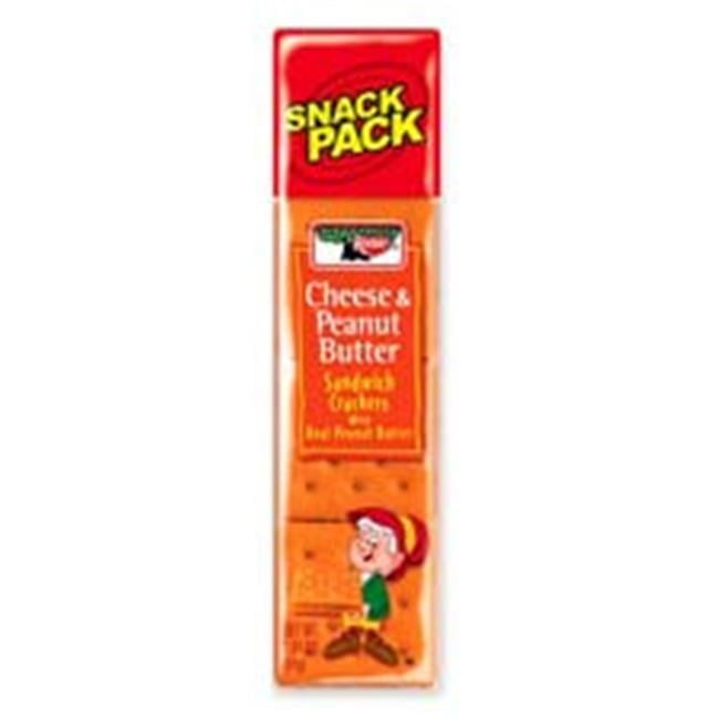 DDI 934039 Keebler Cheese/Peanut Butter Crackers  1.8 oz  8 Crackers/PK  12/BX Case of 3