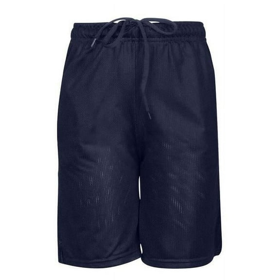DDI  Adult Gym Mesh Shorts - Navy - L Case of 12