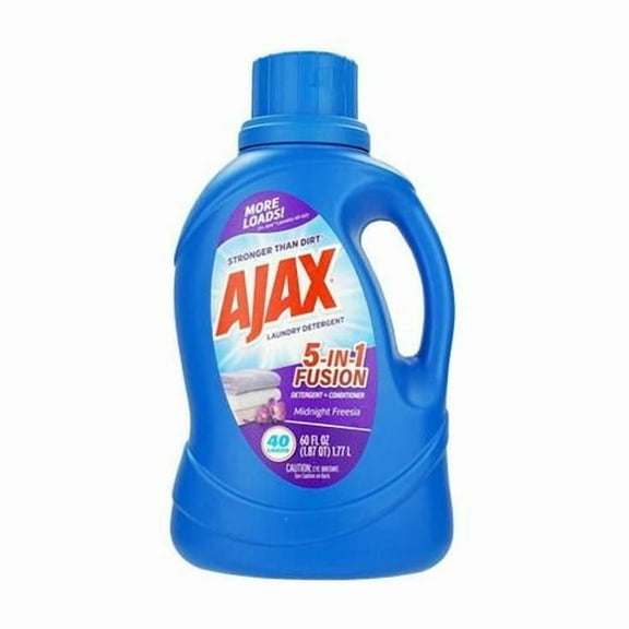 DDI 2379943 Ajax 5-in-1 Fusion Liquid Detergent, 60 oz - Case of 8