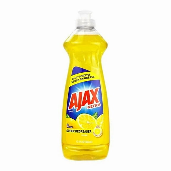 DDI 2379908 Ajax Liquid Dish Detergent, Lemon, 12.4 oz - Case of 20