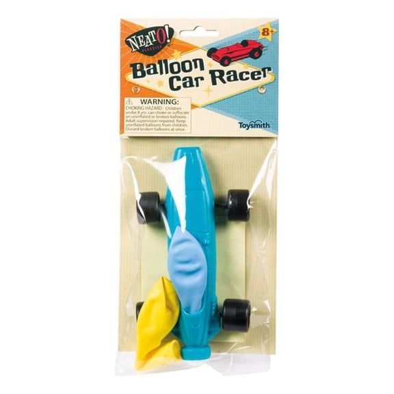 DDI 2377654 Balloon Car Racers - Assorted Color, 6.25 in. - Case of 12