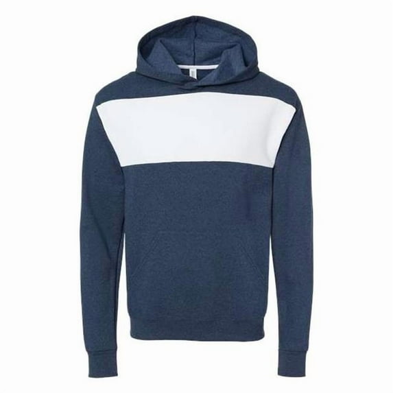 DDI 2380145 Billboard Hooded Sweatshirts, Indigo Heather, Extra Large - Case of 24