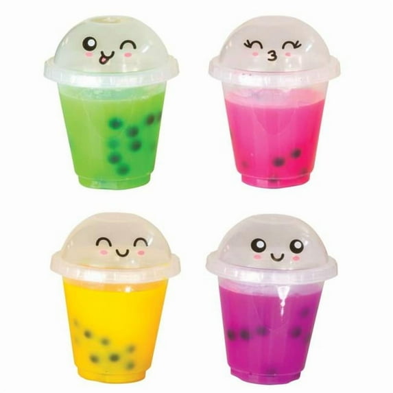 DDI 2380834 Boba Tea Anime Slime, Assorted Color - Case of 144