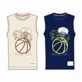 thumbnail image 1 of DDI 2384679 Boys Muscle Tanks, Tan & Navy - Size 4-5-6-7 - Case of 72, 1 of 1