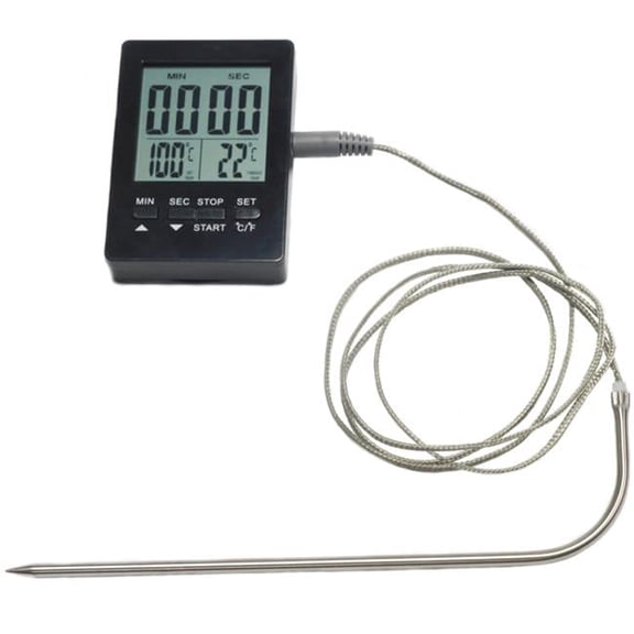 DDI  Chef Craft Digital Thermometer and Timer with Probe Case of 6