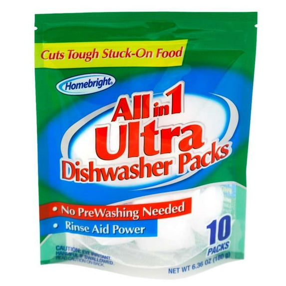 DDI 2381180 Dishwasher Packs, Pack of 10 - Case of 24