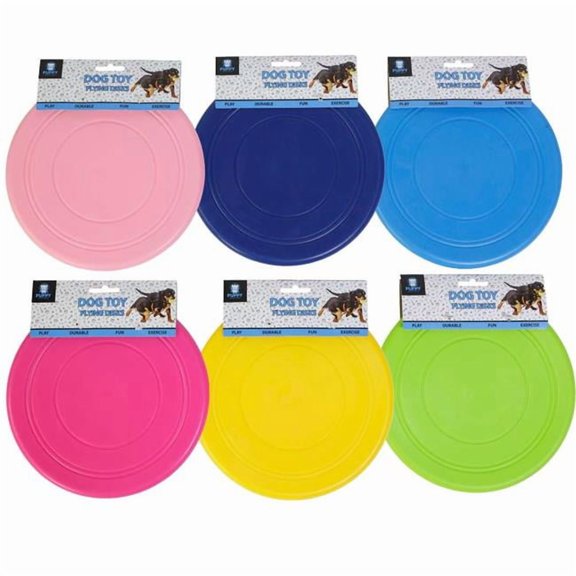 DDI 2380737 Dog Disks, Assorted Color - Case of 36