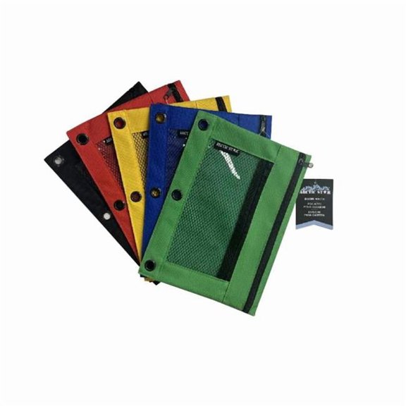 DDI 2378498 Double Zipper Pencil Pouch - Case of 96