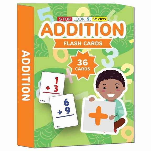 DDI 2380088 Flash Card Sets, Addition - Case of 100
